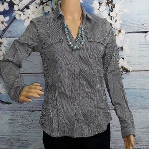 New York & Company  Long Sleeve Blouse | Size M